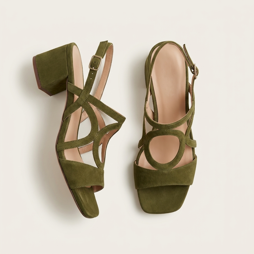 Sydney | Square-Toe Comfort Walking Sandals