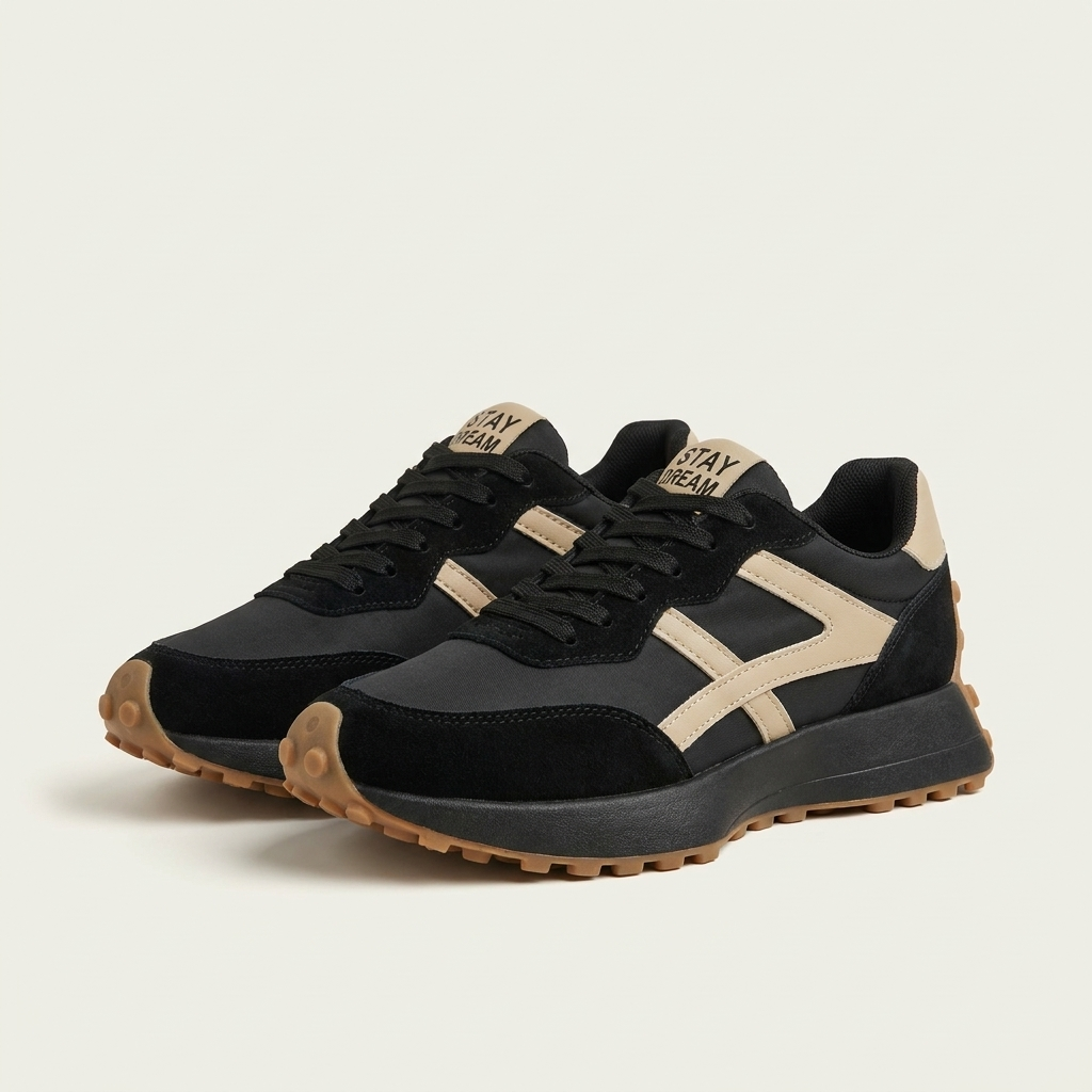 Marlina | Orthopedic Retro Lace-Up Sneakers