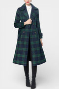 Sabella | Checked Longline Coat