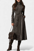 Marlowe | Belted Long Western Coat