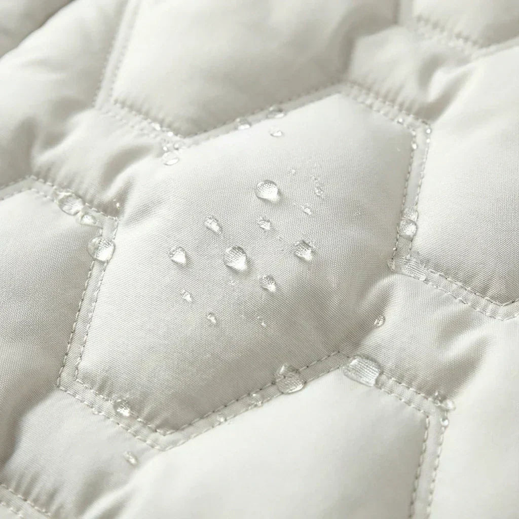 Siliana | Longline Hooded Quilted Coat