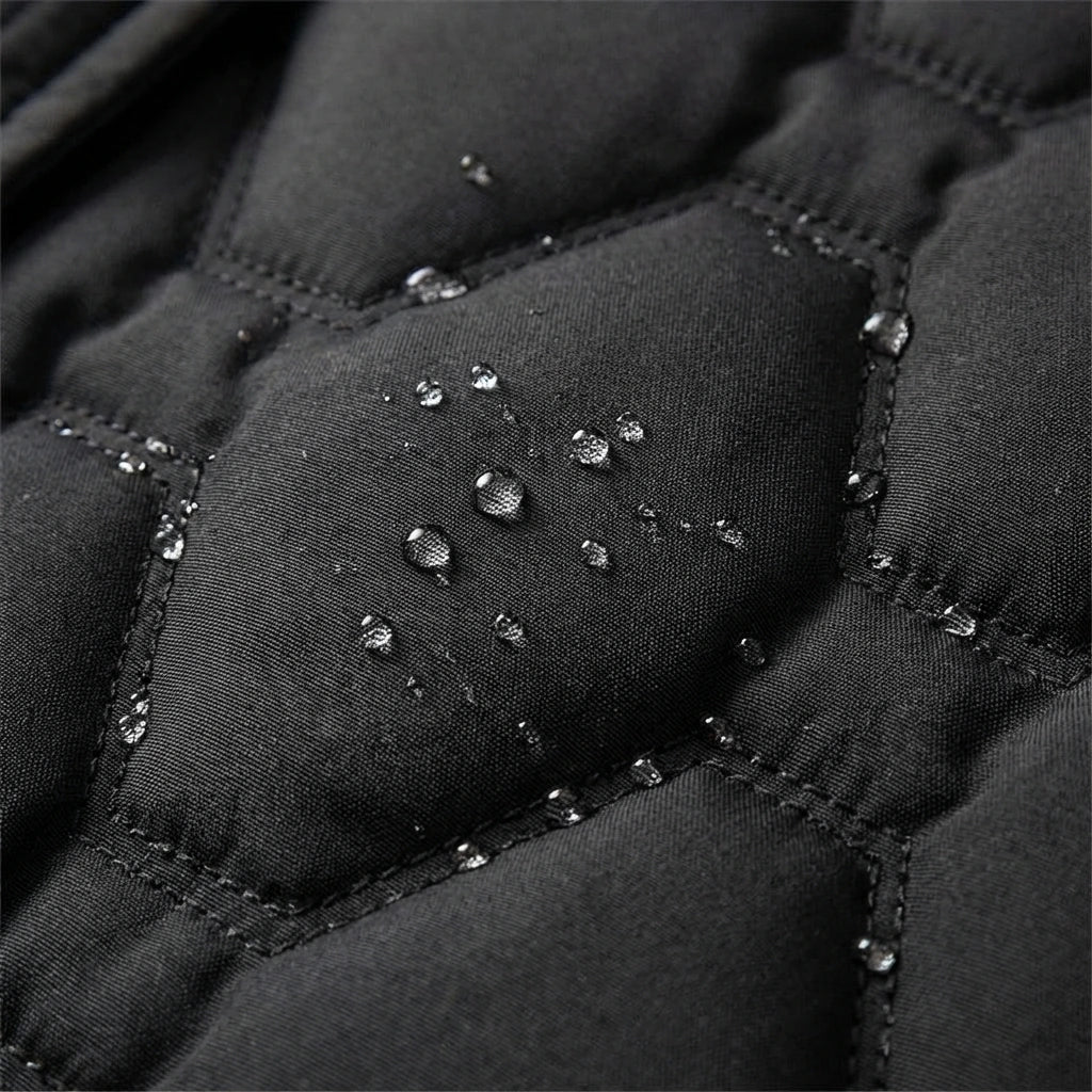 Siliana | Longline Hooded Quilted Coat