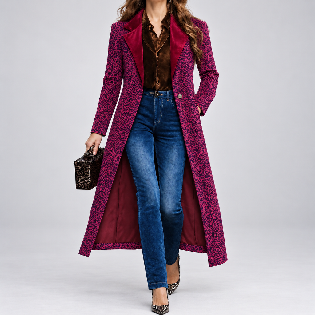 Léonie | Textured Long Coat