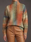 Sorrel | Painted Stripe Turtleneck