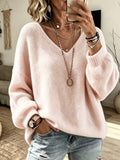 Oriel | Relaxed V-Neck Sweater