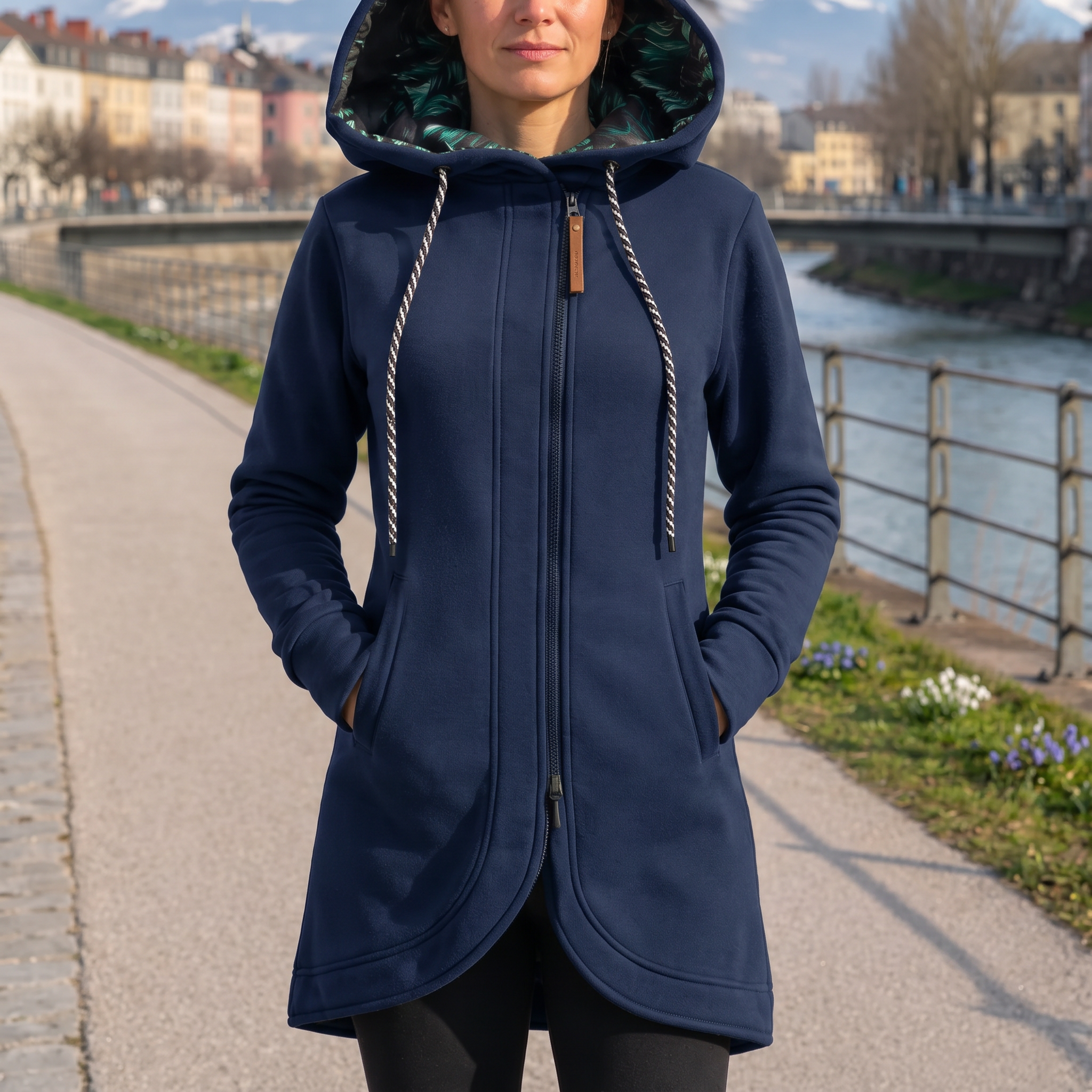 Azurel Blue Liv | North West Jacket in Azure Blue – Seen Woman Co.