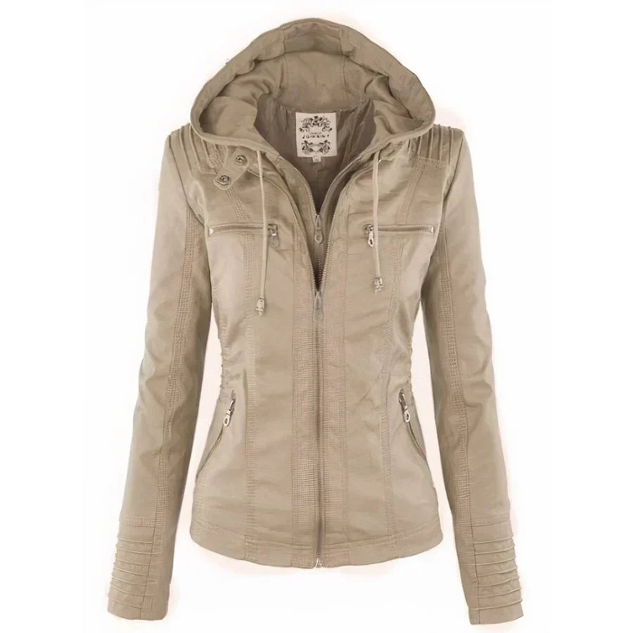 Fiorenza | Sturdy Leather-Look Jacket